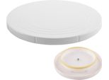 Orion Piatto Per Torte Girevole Per Decorazioni Paletta Spalmabile Per Torte 26,5 Cm