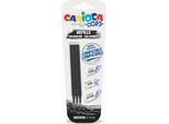 Carioca 43041/01 Ricaricatore Di Penna Medio Nero 3 Pz