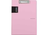 Cartella Doppia A4 In Plastica Pastelini Rosa