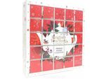 Calendario Dell'avvento Del TèPuzzle/Rosso, 48 G, 25 Pezzi