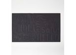 Homescapes Zerbino Nero In Pvc Ciao Zerbino Spesso, Resistente E Antiscivolo