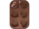 Orion Teglia Per Muffin Vassoio Per Muffin Teglia Per Muffin Teglia In Silicone Per Muffin Hearts Teglia Per Muffin