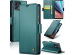 Custodia Moto G Stylus 5G 2023, Custodia In Pelle Con Funzione Stand Per Motorola Moto G Stylus 5G (2023) Verde