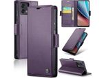 Moto G Stylus 5G 2023 Custodia, Custodia In Pelle Con Supporto Per Motorola Moto G Stylus 5G (2023) Viola