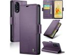 Custodia Oppo Reno8 T 4G, Custodia In Pelle Con Funzione Stand Per Oppo Reno8 T 4G Viola