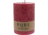 Candela Di Cera D'oliva Pure - Crimson 90X70