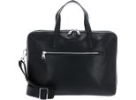 Saddler Pelle Laptop Bag Borsa Da Ufficio Con Scomparto Per Laptop Williston Computer Bag Black Nero