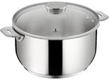 Pentola In Acciaio Inox Da 20 Cm Senza Manico + Coperchio In Vetro Lagostina 012138031214
