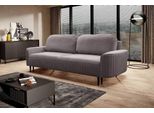 Divano 2 Posti Vena Funzione Letto Box Grigio