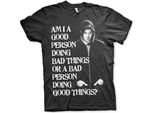 Maglietta "Bad Person Doing Good Things"" - Medium - Nero"