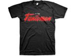 Maglietta Fantomen Con Logo Invecchiato - X-Large - Nero