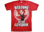 Popeye - Maglietta "Welcome To The Gunshow"" - Xx-Large - Rosso"