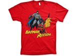 Maglietta Batman & Robin - Media - Rosso