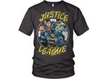 Maglietta Della Squadra Della Justice League - X-Large - Grigio Scuro