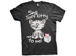 Maglietta Sing Soft Kitty To Me - Xx-Large - Nero