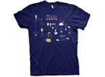 Maglietta The Friendship Minions Algorithm - Large - Navy