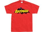 Maglietta Batman Retro Logo - Piccola - Rosso