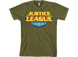 Logo Justice League Classic - Xx-Large - Olive
