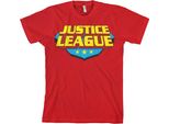 Logo Justice League Classic - Xx-Large - Rosso