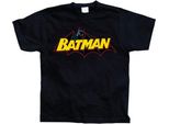 Maglietta Batman Retro Logo - Piccola - Nero