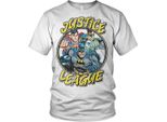 Maglietta Della Squadra Della Justice League - X-Large - Bianco