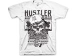 T-Shirt New York Hustler - Media - Bianco