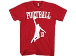 Maglietta Footbasket - Xx-Large - Rosso