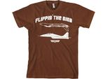 Top Gun - Maglietta Flippin� The Bird - Piccola - Marrone