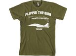 Top Gun - Maglietta Flippin� The Bird - Xx-Large - Olive