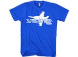 Top Gun - Maglietta I Feel The Need For Speed - Grande - Blu