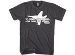 Top Gun - Maglietta I Feel The Need For Speed - X-Large - Grigio Scuro
