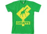 Maglietta Giraffe Sign - Xx-Large - Verde