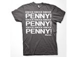 Maglietta Penny Knock Knock Knock - Grande - Grigio Scuro
