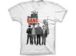 Maglietta The Big Bang Theory Cast - Xx-Large - Bianco