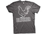 Maglietta Cockblocker - Xx-Large - Grigio Scuro