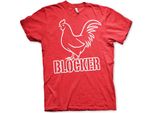 Maglietta Cockblocker - Xx-Large - Rosso