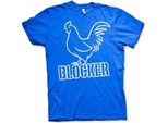 Maglietta Cockblocker - Xx-Large - Blu