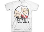 Braccio Di Ferro - Uomo In Gamba! Maglietta - Xx-Large - Bianco