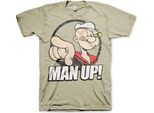 Braccio Di Ferro - Uomo In Gamba! Maglietta - Xx-Large - Khaki