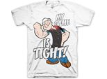 Popeye - Maglietta "Game Is Tight"" - Xx-Large - Bianco"