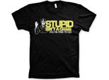 Maglietta Stupid Is Not A Crime - Grande - Nero