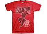 Maglietta Phantom Jump Con Segni Di Usura - Grande - Rosso