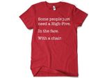 Alcune Persone Hanno Bisogno Di Un Cinque - Maglietta Xx-Large - Rosso