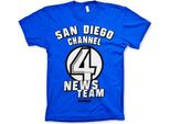 Maglietta San Diego Channel 4 - Media - Blu