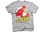 The Flash - Maglietta "L'uomo Più Veloce Del Mondo"" - Xx-Large - Grigio-Erba"