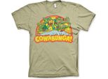 Tmnt - Maglietta Cowabunga - Xx-Large - Khaki