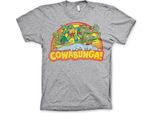 Tmnt - Maglietta Cowabunga - Xx-Large - Grigio-Erba