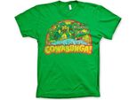 Tmnt - Maglietta Cowabunga - Xx-Large - Verde