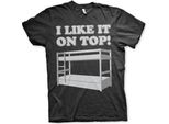 Maglietta I Like It On Top - Grande - Nero