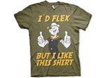 Popeye - Maglietta I�D Flex - Xx-Large - Olive